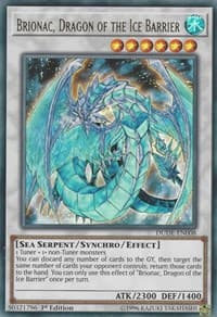 Brionac, Dragon of the Ice Barrier - Duel Devastator - YuGiOh card