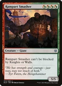 Rampart Smasher - Throne of Eldraine - Magic: The Gathering card