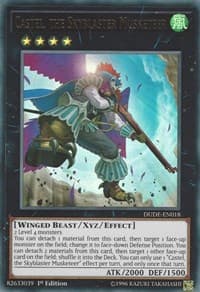 Castel, the Skyblaster Musketeer - Duel Devastator - YuGiOh card