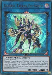 Decode Talker Extended - Duel Devastator - YuGiOh card