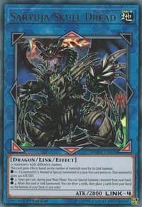 Saryuja Skull Dread - Duel Devastator - YuGiOh card