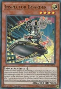 Inspector Boarder - Duel Devastator - YuGiOh card