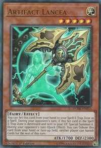 Artifact Lancea - Duel Devastator - YuGiOh card