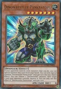 Dinowrestler Pankratops - Duel Devastator - YuGiOh card