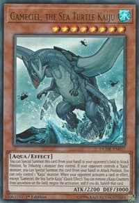 Gameciel, the Sea Turtle Kaiju - Duel Devastator - YuGiOh card