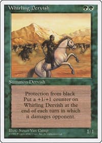 Whirling Dervish - Fourth Edition - Magic: The Gathering card