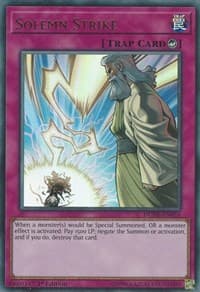 Solemn Strike - Duel Devastator - YuGiOh card