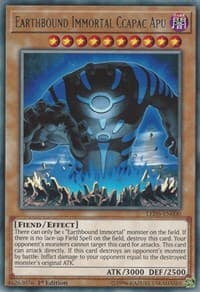 Earthbound Immortal Ccapac Apu - Legendary Duelists: Immortal Destiny - YuGiOh card