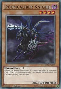 Doomcaliber Knight - Legendary Duelists: Immortal Destiny - YuGiOh card