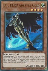 Evil HERO Adusted Gold - Legendary Duelists: Immortal Destiny - YuGiOh card
