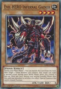 Evil HERO Infernal Gainer - Legendary Duelists: Immortal Destiny - YuGiOh card