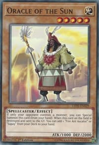 Oracle of the Sun - Legendary Duelists: Immortal Destiny - YuGiOh card