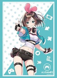 Bushiroad Sleeve Collection HG Vol.2114: Kizuna Ai - A.I.Games 2019 ver. (60-Pack) - Bushiroad Card Sleeves - Card Sleeves card