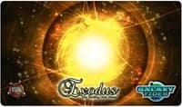 Gold Energy Playmat for Exodus TCG - Exodus Playmats - Playmats card