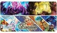 Crystal Forge Collage Playmat for Exodus TCG - Exodus Playmats - Playmats card