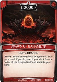 Spawn of Bahamute - Expansion Pack 2: Genesis - Argent Saga TCG card