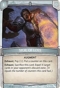 Sigil of Loss - Expansion Pack 2: Genesis - Argent Saga TCG card