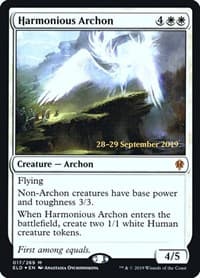 Harmonious Archon - Prerelease Cards - Magic: The Gathering card