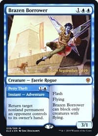 Brazen Borrower - Prerelease Cards - Magic: The Gathering card