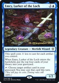 Emry, Lurker of the Loch - Prerelease Cards - Magic: The Gathering card