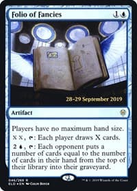 Folio of Fancies - Prerelease Cards - Magic: The Gathering card