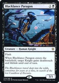 Blacklance Paragon - Prerelease Cards - Magic: The Gathering card