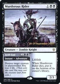 Murderous Rider - Prerelease Cards - Magic: The Gathering card