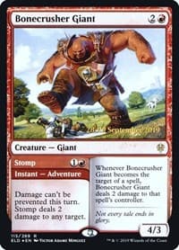 Bonecrusher Giant - Prerelease Cards - Magic: The Gathering card