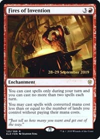 Fires of Invention - Prerelease Cards - Magic: The Gathering card