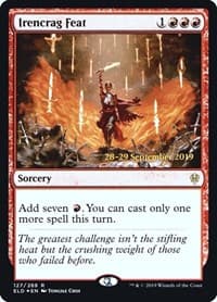Irencrag Feat - Prerelease Cards - Magic: The Gathering card