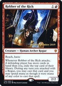 Robber of the Rich - Prerelease Cards - Magic: The Gathering card