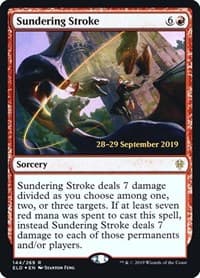 Sundering Stroke - Prerelease Cards - Magic: The Gathering card