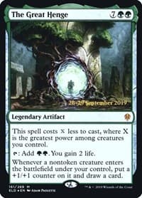 The Great Henge - Prerelease Cards - Magic: The Gathering card