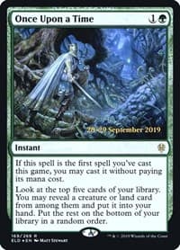 Once Upon a Time - Prerelease Cards - Magic: The Gathering card