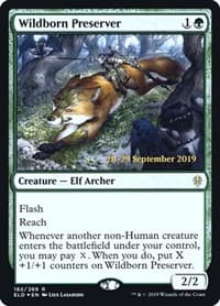 Wildborn Preserver - Prerelease Cards - Magic: The Gathering card