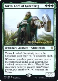 Yorvo, Lord of Garenbrig - Prerelease Cards - Magic: The Gathering card