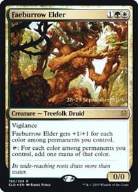 Faeburrow Elder - Prerelease Cards - Magic: The Gathering card