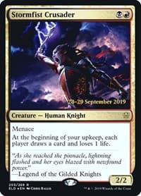 Stormfist Crusader - Prerelease Cards - Magic: The Gathering card