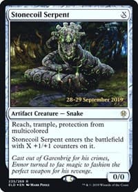 Stonecoil Serpent - Prerelease Cards - Magic: The Gathering card