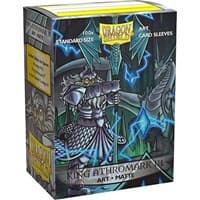 Dragon Shield Limited Edition Matte Art Sleeves - King Athromark III: Portrait (100-Pack) - Dragon Shield Card Sleeves - Card Sleeves card