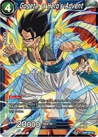 Gogeta, a Hero's Advent - Expansion Deck Box Set 07: Magnificent Collection - Fusion Hero - Dragon Ball Super: Masters card