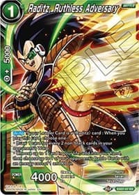 Raditz, Ruthless Adversary - Expansion Deck Box Set 07: Magnificent Collection - Fusion Hero - Dragon Ball Super: Masters card