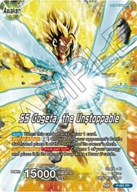 Gogeta // SS Gogeta, the Unstoppable - Expansion Deck Box Set 07: Magnificent Collection - Fusion Hero - Dragon Ball Super: Masters card