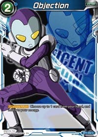 Objection - Expansion Deck Box Set 07: Magnificent Collection - Fusion Hero - Dragon Ball Super: Masters card