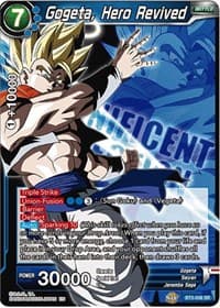 Gogeta, Hero Revived - Expansion Deck Box Set 07: Magnificent Collection - Fusion Hero - Dragon Ball Super: Masters card