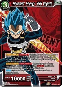 Harmonic Energy SSB Vegeta - Expansion Deck Box Set 07: Magnificent Collection - Fusion Hero - Dragon Ball Super: Masters card