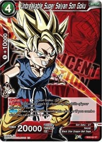 Unbreakable Super Saiyan Son Goku - Expansion Deck Box Set 07: Magnificent Collection - Fusion Hero - Dragon Ball Super: Masters card