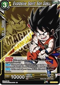 Explosive Spirit Son Goku - Expansion Deck Box Set 08: Magnificent Collection - Forsaken Warrior - Dragon Ball Super: Masters card