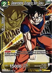 Dependable Dynasty Son Goku - Expansion Deck Box Set 08: Magnificent Collection - Forsaken Warrior - Dragon Ball Super: Masters card