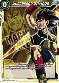 Successor of Hope - Expansion Deck Box Set 08: Magnificent Collection - Forsaken Warrior - Dragon Ball Super: Masters card